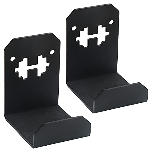 Weight Bench Gym Storage Wall Mount Brackets, 200lb Capacity