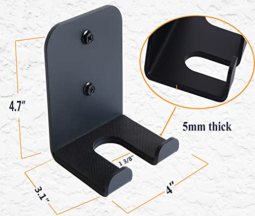 Alvade Wall Mount Barbell Holder for Space-Saving Gym