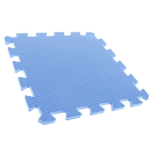 8-Piece Nontoxic Foam Exercise Mat for Home Gym