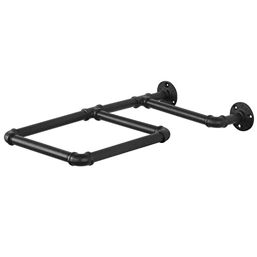 Wall Mounted Metal Pipe Exercise Ball Holder Rack