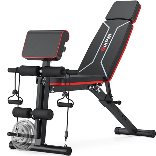 Adjustable Weight Bench for Full Body Strength Training