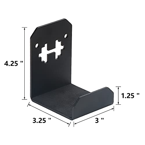 Weight Bench Gym Storage Wall Mount Brackets, 200lb Capacity