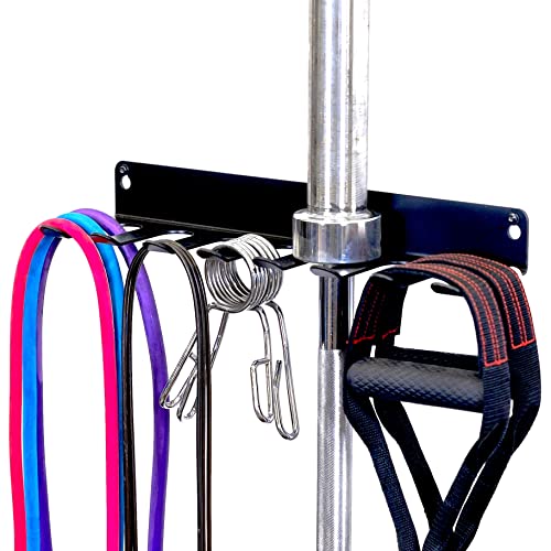 Wall Mount Gym Equipment Storage Rack for Fitness Accessories