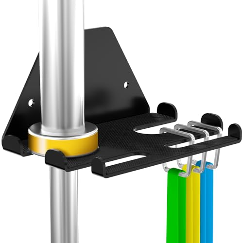 Olympic Barbell Rack Stand, Vertical Holder, Home Gym Organizer