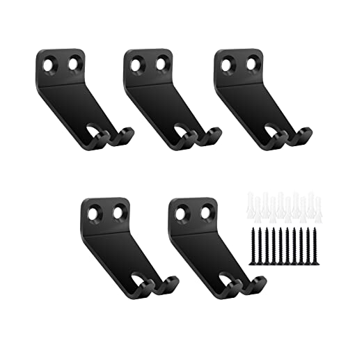 5PCS Tonal Accessories Wall Shelf Clips with Resistance Band Holder