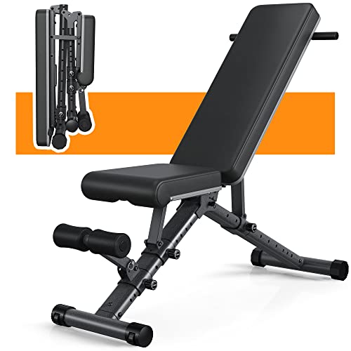 KURONO 90° Adjustable Weight Bench - Heavy Duty