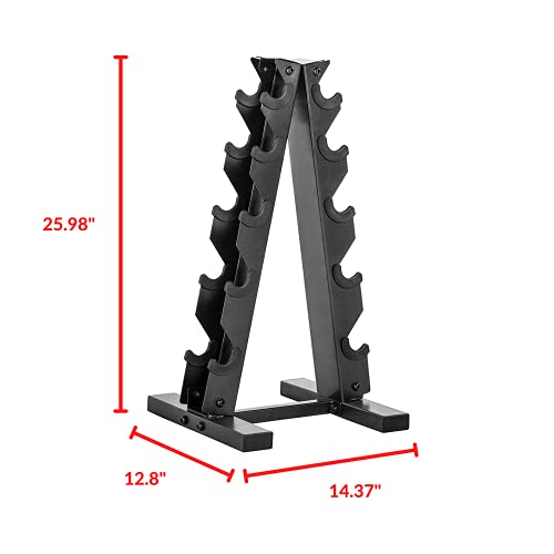 CAP Barbell A-Frame Dumbbell Weight Rack for Home Gym