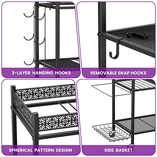 VOPEAK Metal Storage Rack for Home Gym Equipment