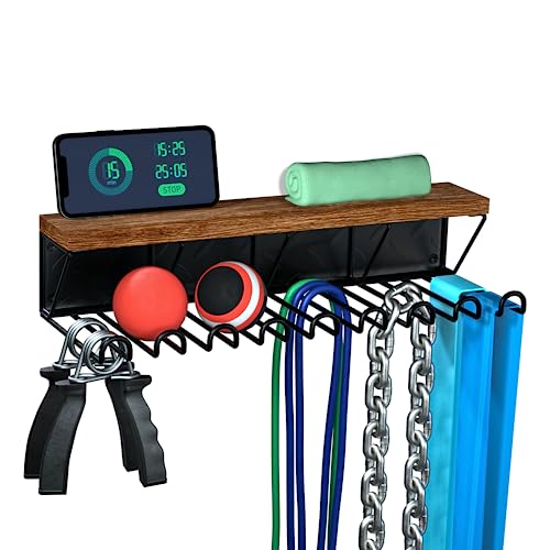 JACKCUBE DESIGN Gym Storage Rack for Workout Equipment