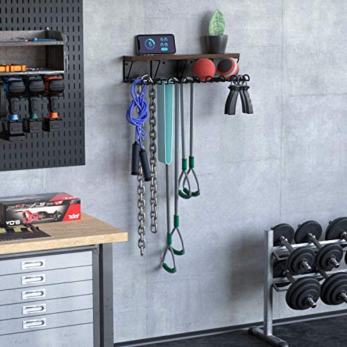 JACKCUBE DESIGN Gym Storage Rack for Workout Equipment