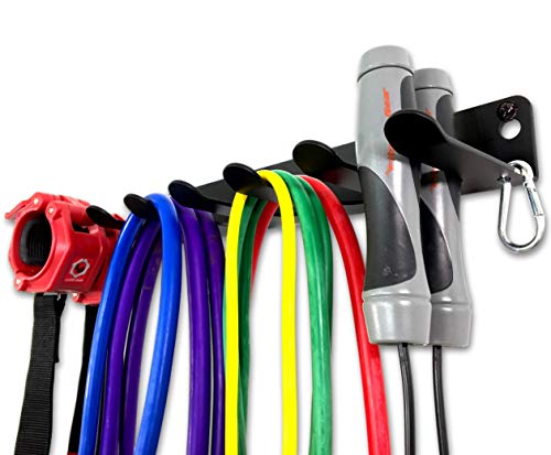 Wall Mount Gym Equipment Storage Rack for Fitness Accessories