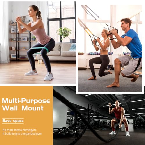 FizLig Multi-Purpose Home Gym Organization Storage Rack