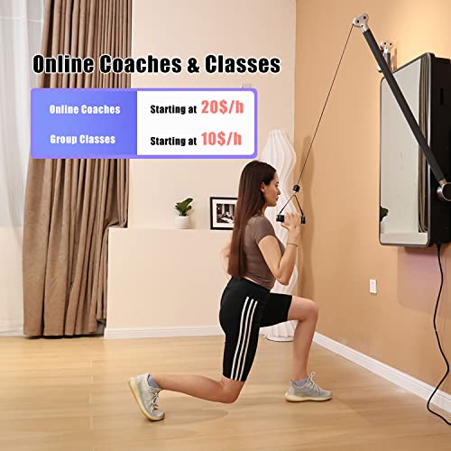 WOLFMATE Smart Fitness Station Mirror for Home Gym