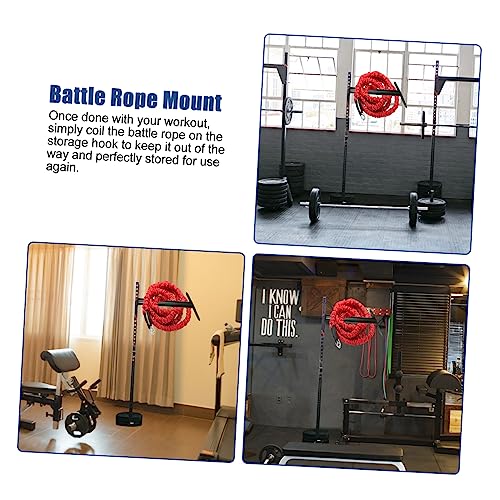 Wall Mount Rope Organizer for Home Gym Storage