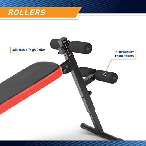 Marcy Utility Slant Board - Adjustable Folding Design