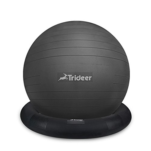 Trideer Yoga Ball Chair with Stability Base, Pregnancy Ball
