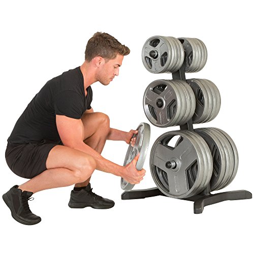 X-Class Olympic Weight Tree with 2 Barbell Holders