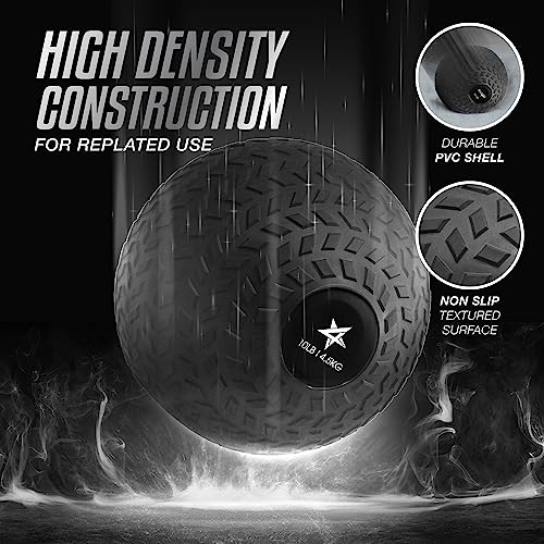 10-12lb Durable PVC Slam Balls for Home Gym