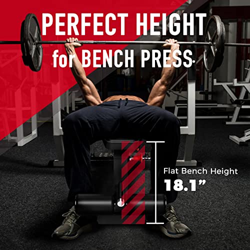 Keppi 1200LB Heavy Duty Adjustable Workout Bench Press