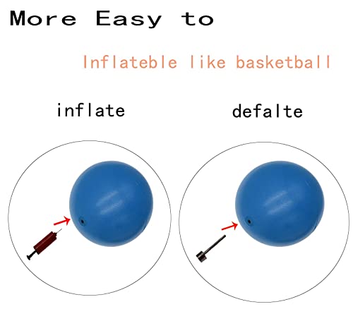CIZEBO Mini Exercise Ball for Pilates and Therapy