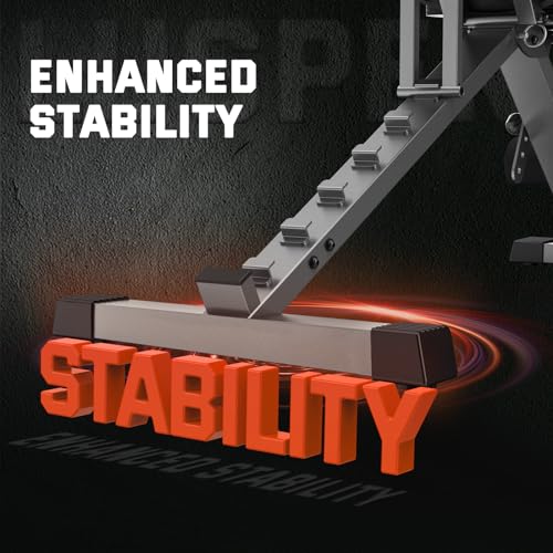 Lusper Adjustable Weight Bench - 660 Lb Stable