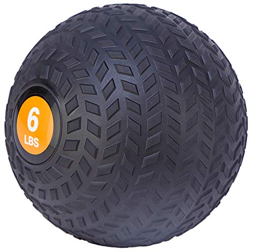 6 lb Fitness Weighted Medicine Ball and Wall Ball