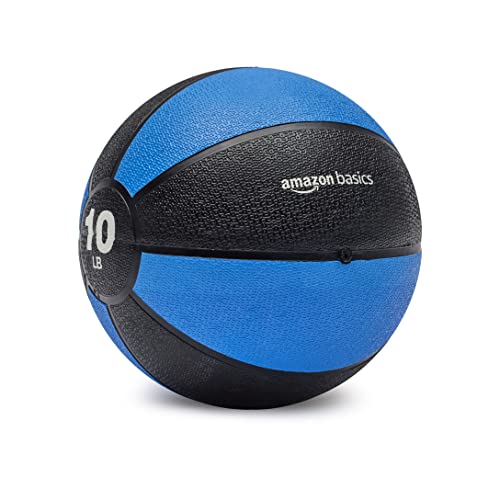 10lb Amazon Basics Weighted Medicine Ball for Home Gym