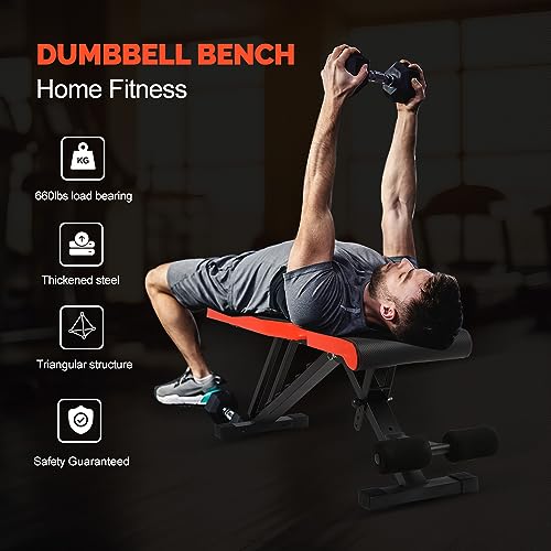 Adjustable Full Body Weight Bench for Home Gym