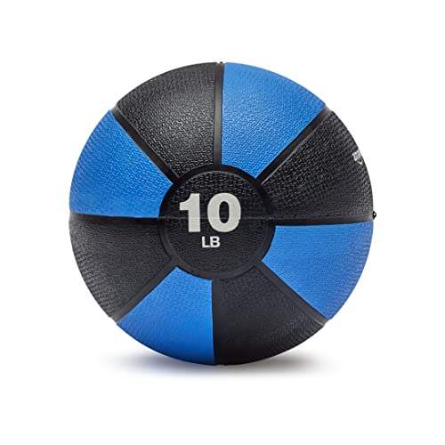 10lb Amazon Basics Weighted Medicine Ball for Home Gym