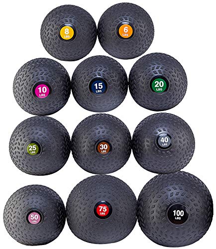 6 lb Fitness Weighted Medicine Ball and Wall Ball