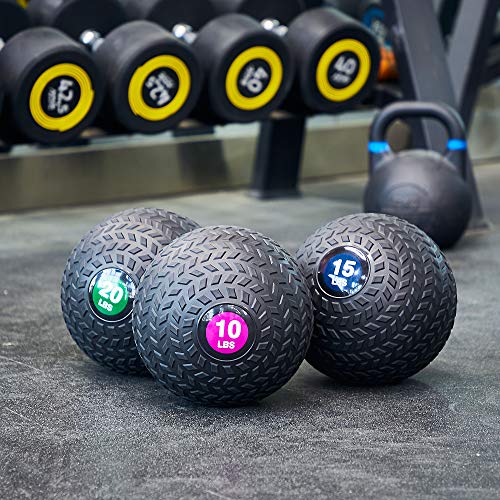 6 lb Fitness Weighted Medicine Ball and Wall Ball