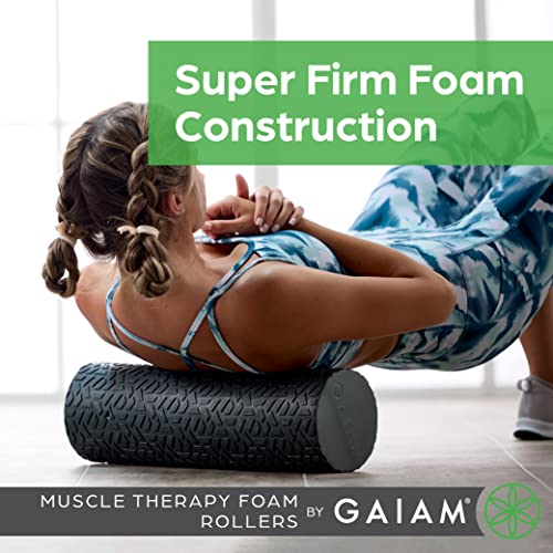 Gaiam Restore Textured Foam Roller - Deep Tissue Massager