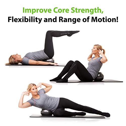 URBNFit Small Exercise Ball for Yoga and Pilates