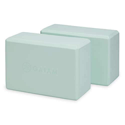 Gaiam Yoga Blocks - Latex-Free Foam for Yoga, Pilates