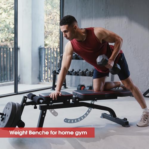 Sperax Adjustable Weight Bench for Home Gym - 1200 LB