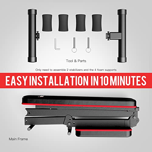PASYOU Adjustable Weight Bench for Full Body Workout