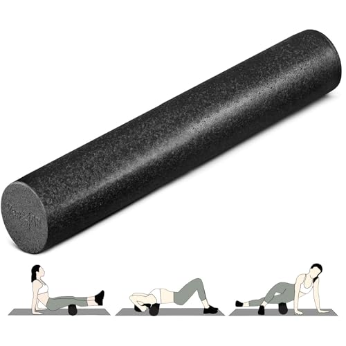Yes4All Black Foam Roller for Yoga and Pilates