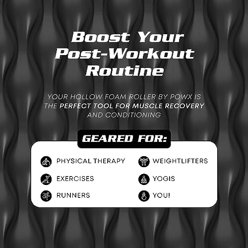 High-Density Textured Foam Roller for Muscle Recovery & Relief
