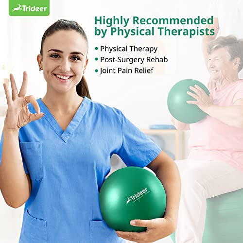 Trideer Mini Yoga Ball for Core Strength and Support