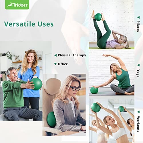 Trideer Mini Yoga Ball for Core Strength and Support