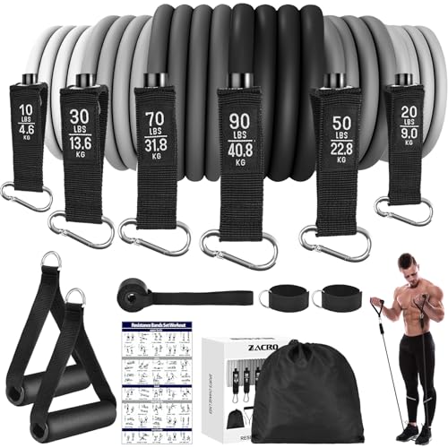 Strong 270 lbs Resistance Bands Set for Home Gym