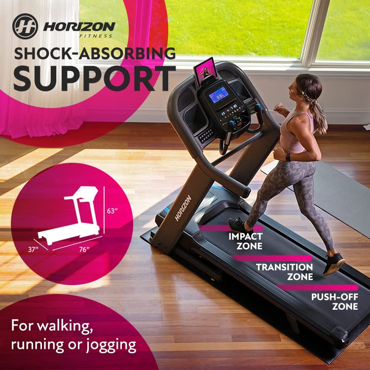 Horizon Fitness 7.4 Smart Treadmill with Bluetooth