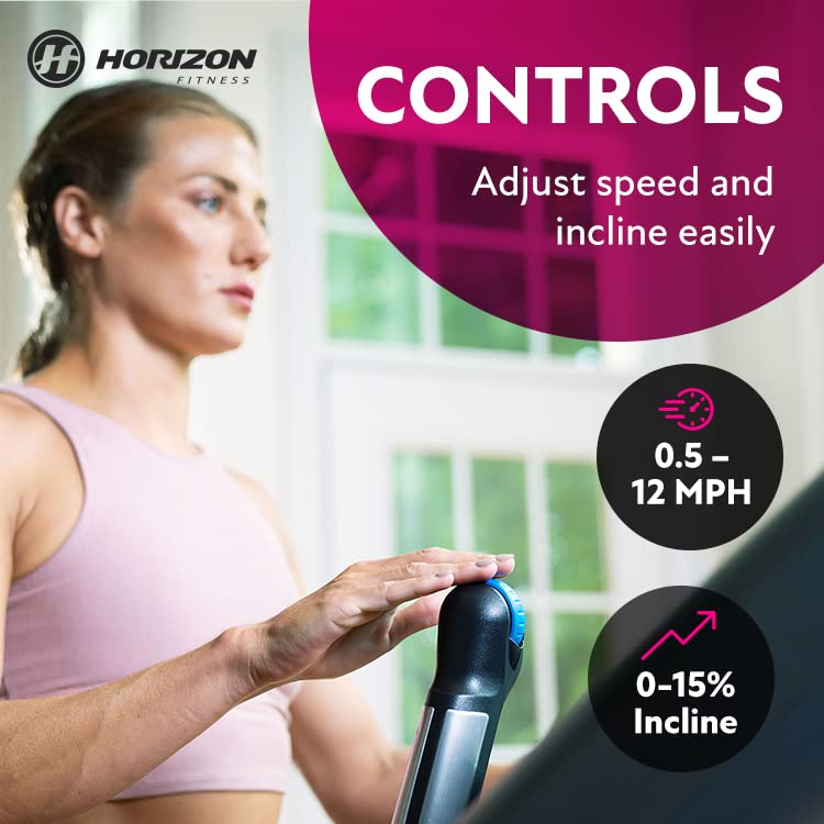 Horizon Fitness 7.4 Smart Treadmill with Bluetooth