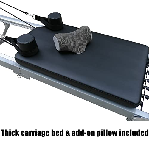 Foldable Pilates Reformer Machine for Home Gym Workout