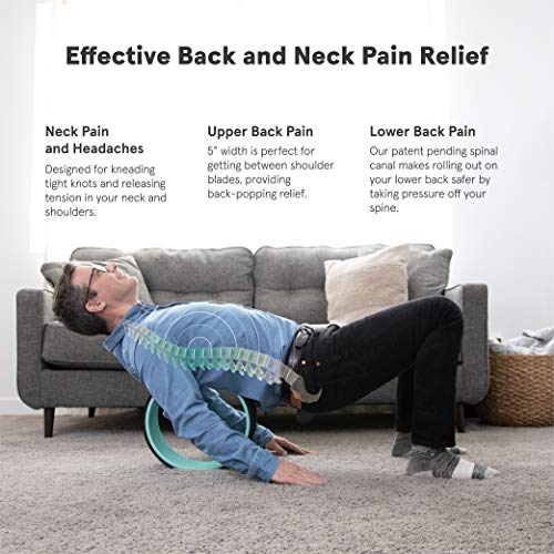 Chirp Foam Roller: Medium Back Stretcher, Muscle Yoga Wheel