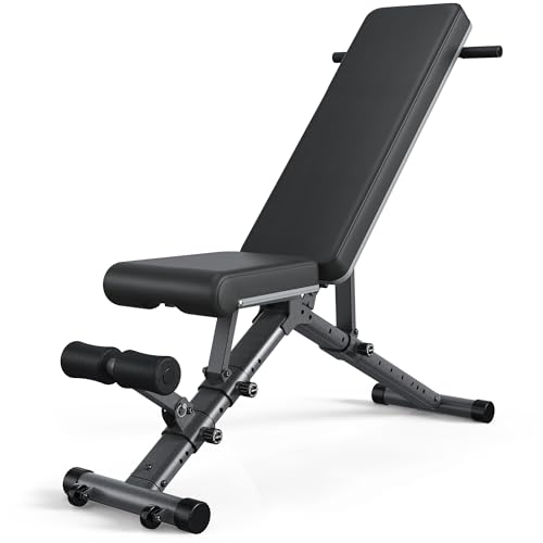 KURONO 90° Adjustable Weight Bench - Heavy Duty