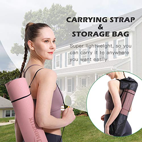 Eco-Friendly Non-Slip Yoga Mat for Home Workout