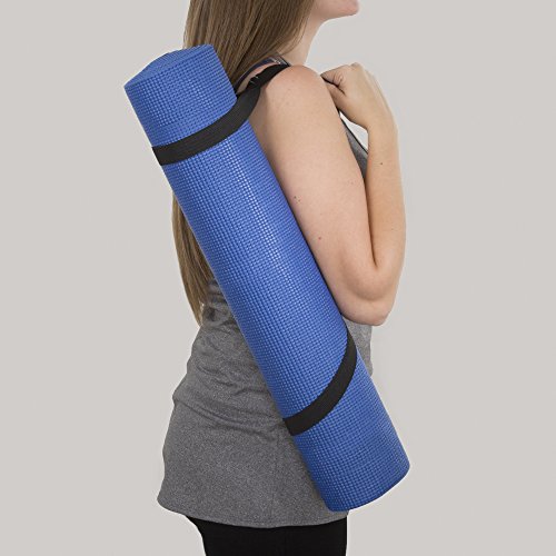 Double Sided 1/4-Inch Yoga Mat for Home Gym