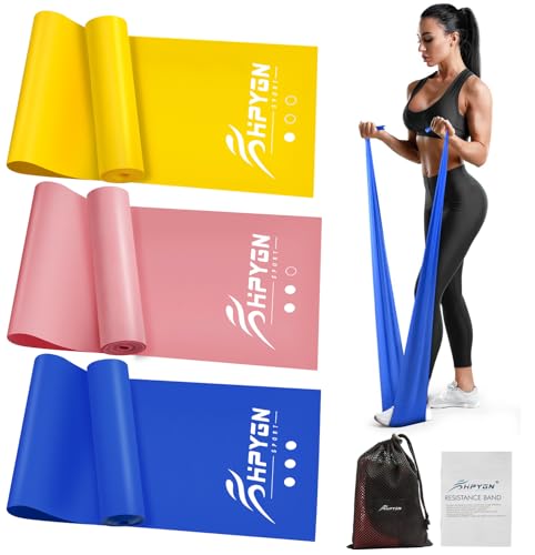 Non-Latex Resistance Bands for Yoga, Pilates, Strength Training