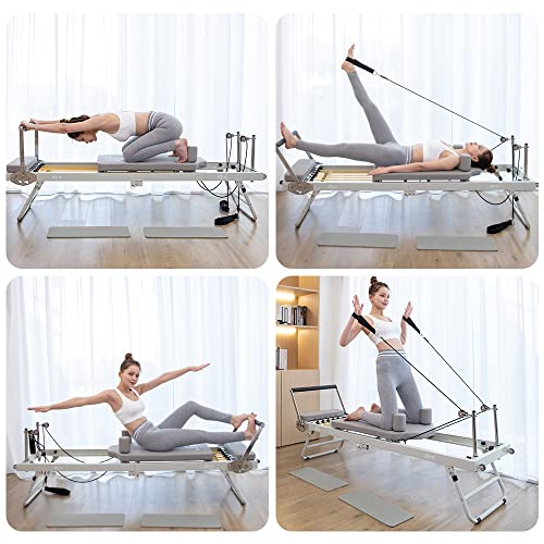 ARKANTOS Foldable Pilates Reformer for Home & Gym